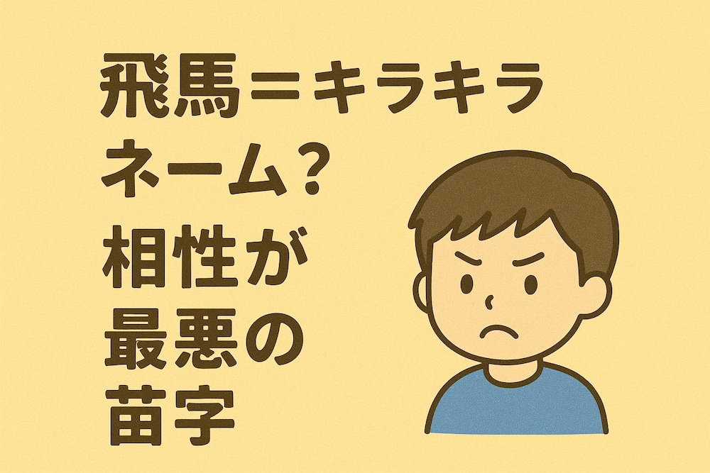 飛馬 キラキラネーム 読み方